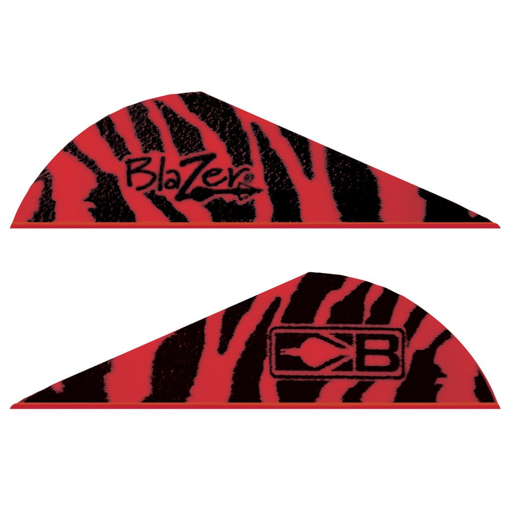 Bohning Bohning Blazer Vanes Red Tiger 100 Pk. Fletching Tools and Materials