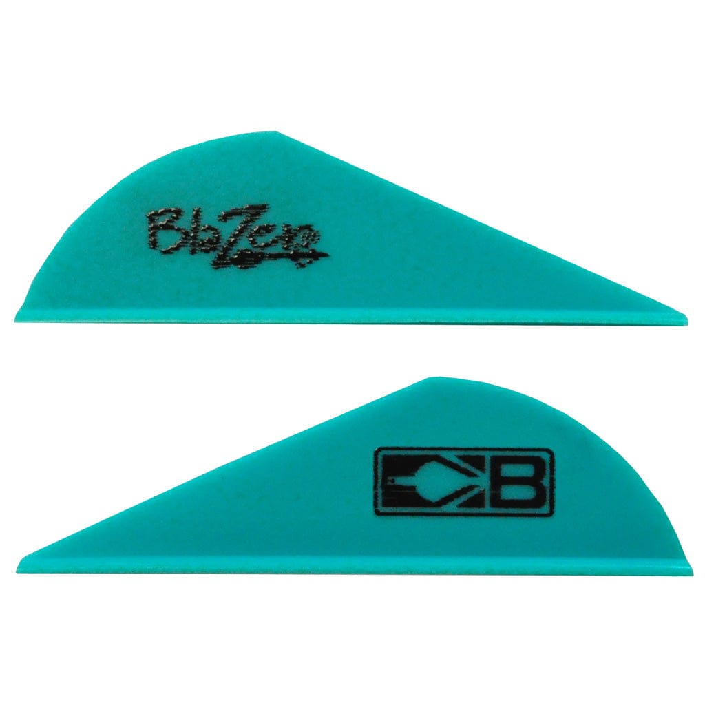 Bohning Bohning Blazer Vanes Teal 100 Pk. Fletching Tools and Materials