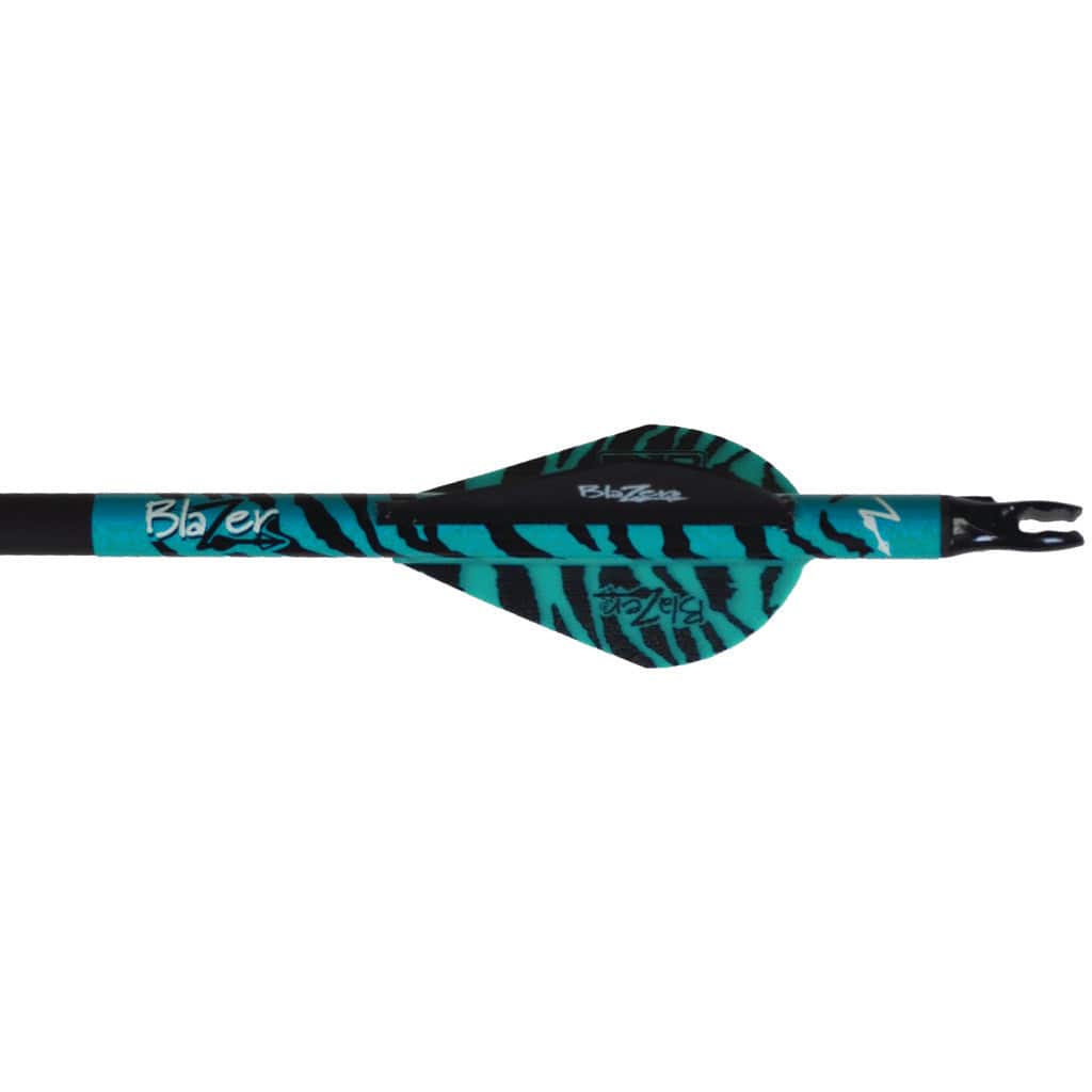 Bohning Bohning Blazer Vanes Teal Tiger 36 Pk. Fletching Tools and Materials