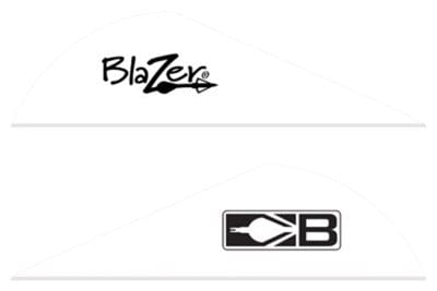 Bohning Bohning Blazer Vanes White 100 Pk. Archery Accessories