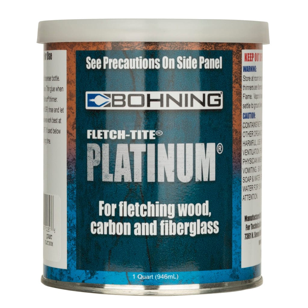 Bohning Bohning Fletch-tite Platinum 1 Qt. Fletching Tools and Materials