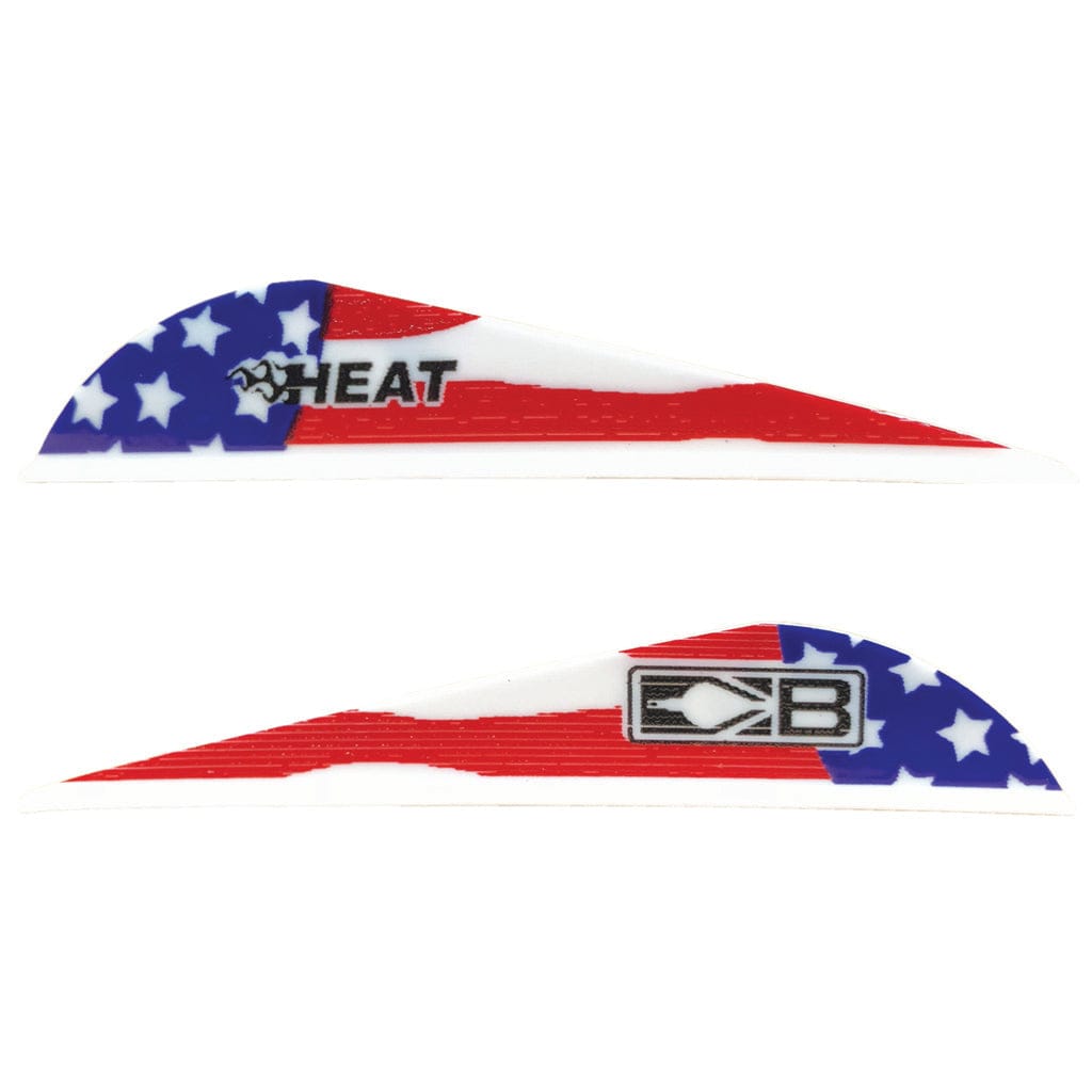 Bohning Bohning Heat Vanes American Flag 36 Pk. Fletching Tools and Materials