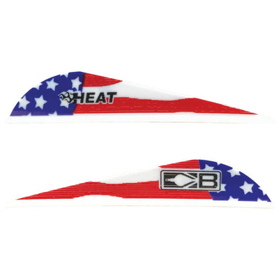 Bohning Bohning Heat Vanes American Flag 36 Pk. Fletching Tools and Materials