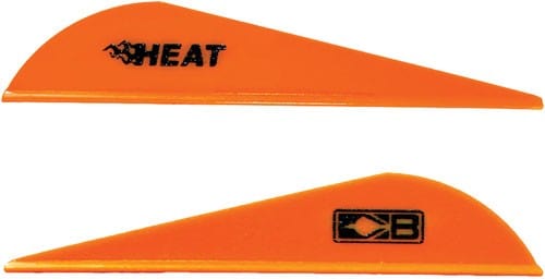Bohning Bohning Heat Vanes Neon Orange 36 Pk. Archery Accessories