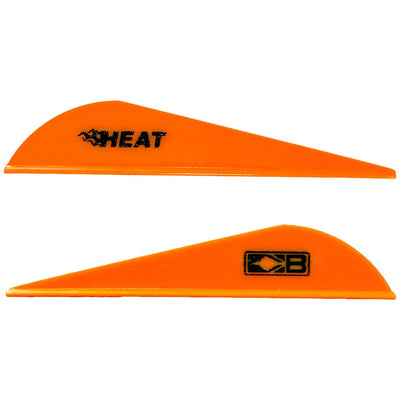 Bohning Bohning Heat Vanes Neon Orange 36 Pk. Archery Accessories