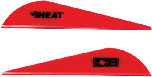 Bohning Bohning Heat Vanes Red 36 Pk. Archery Accessories