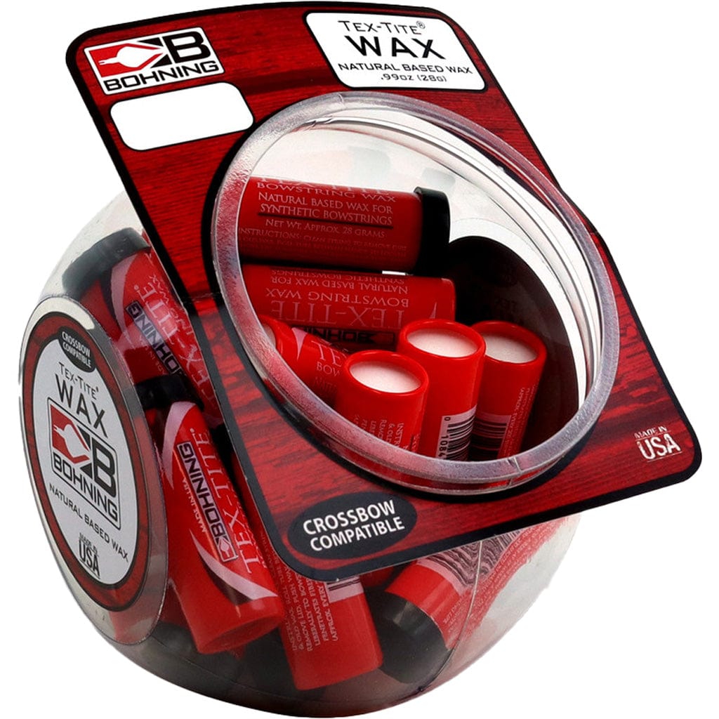 Bohning Bohning Tex-tite Wax Fish Bowl 24 Tubes String Accessories