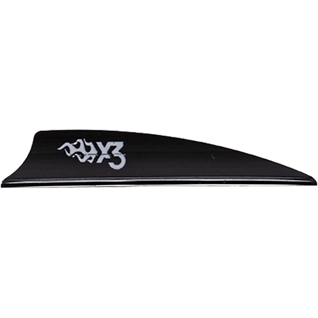 Bohning Bohning X3 Vanes Black 2.25 In. 100 Pk. Fletching Tools and Materials