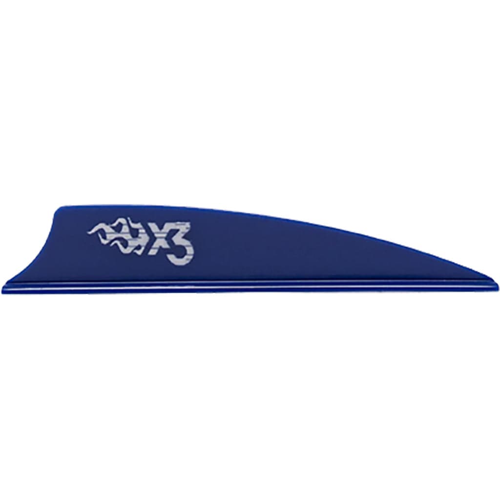Bohning Bohning X3 Vanes Blue 2.25 In. 100 Pk. Fletching Tools and Materials