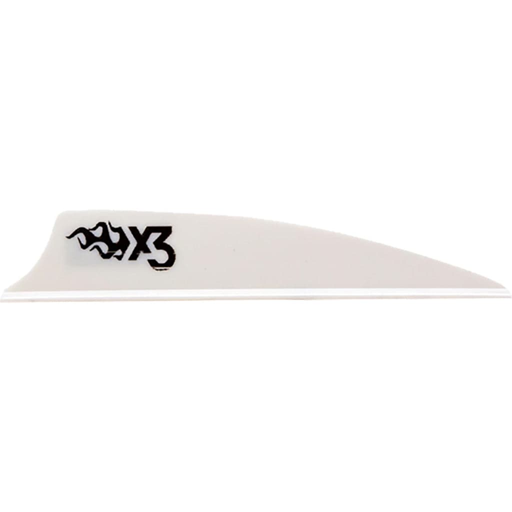 Bohning Bohning X3 Vanes White 2.25 In. 100 Pk. Fletching Tools and Materials