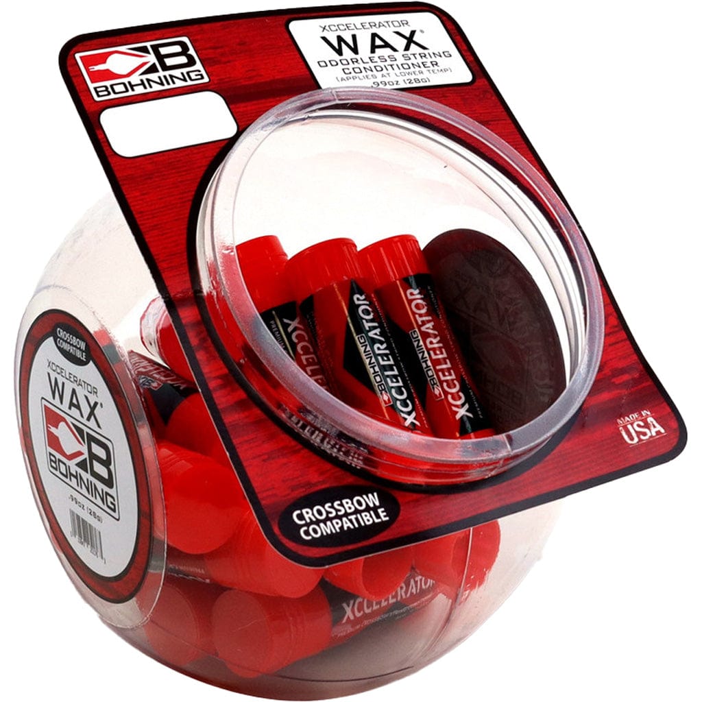 Bohning Bohning Xccelerator Wax Fish Bowl 16 Tubes String Accessories