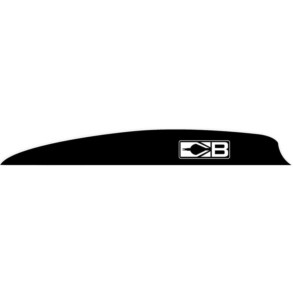 Bohning Bohning Zen Vanes Black 4 In. 100 Pk. Fletching Tools and Materials