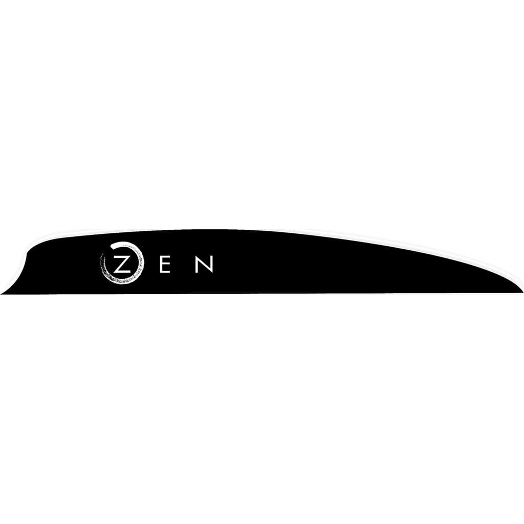 Bohning Bohning Zen Vanes Black 4 In. 100 Pk. Fletching Tools and Materials