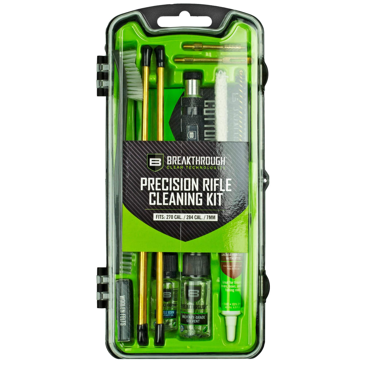 Breakthrough Breakthrough Vision Series Hard Case Cleaning Kit Rifle 270 Cal. / 284 Cal. / 7mm Shooting Gear and Acc