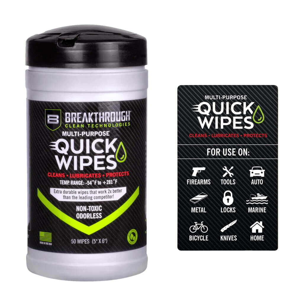 Breakthrough Clean Breakthrough Clean , Brkthru Bt-clp-qw-50  Syn Clp Quick Wipes Gun Care