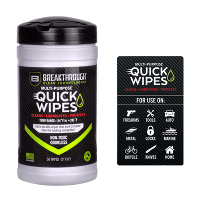 Breakthrough Clean Breakthrough Clean , Brkthru Bt-clp-qw-50  Syn Clp Quick Wipes Gun Care