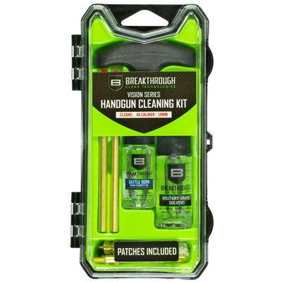 Breakthrough Clean Breakthrough Vision Series Hard Case Cleaning Kit Pistol 35 Cal. / 38 Cal. / 9mm Gun Care