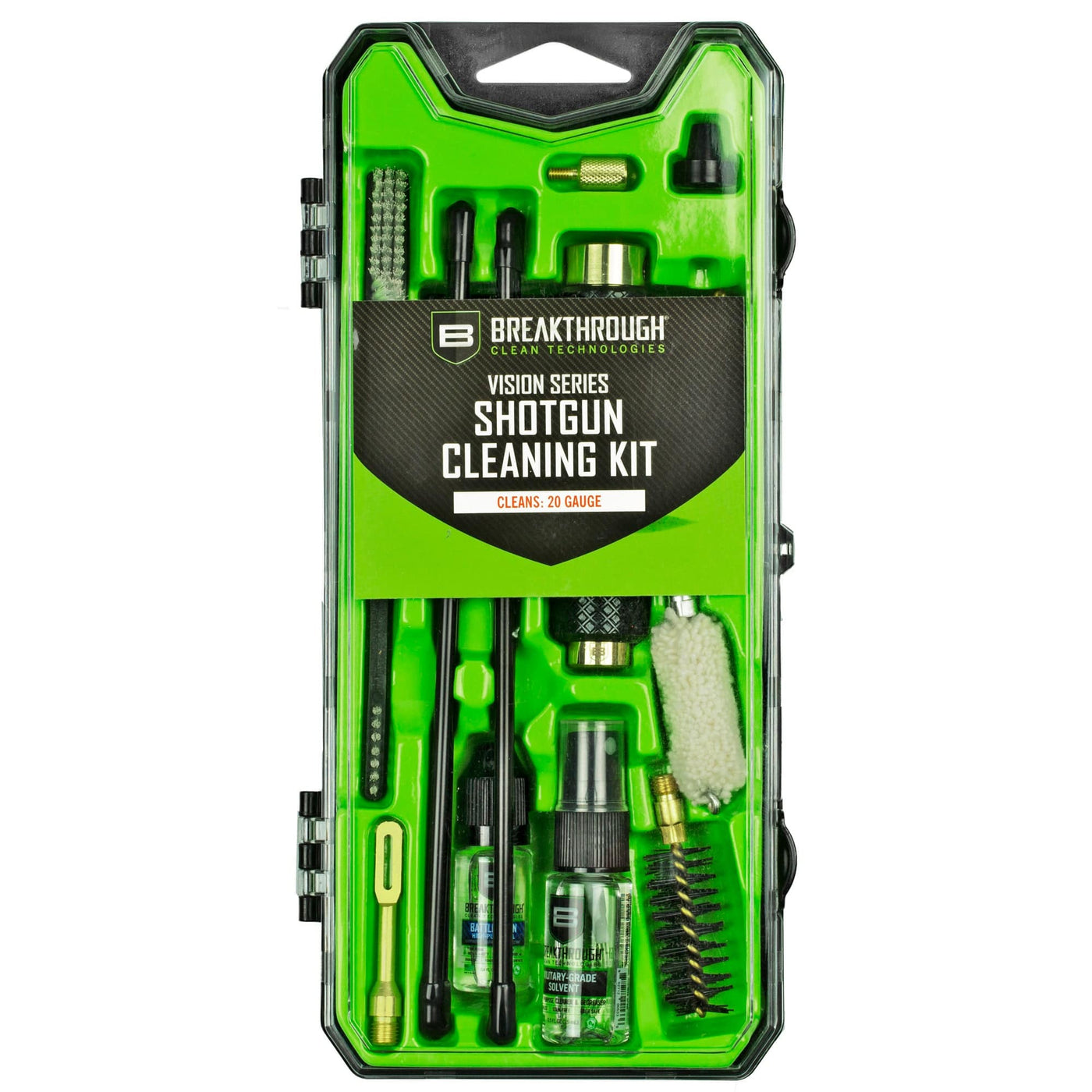 Breakthrough Clean Technologies Breakthrough Vision Series Hard Case Cleaning Kit Rifle 25 Cal. / 6.5mm 25/6.5mm Cleaning Equipment