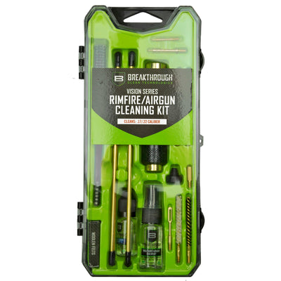 Breakthrough Clean Technologies Breakthrough Vision Series Hard Case Cleaning Kit Rifle 25 Cal. / 6.5mm 25/6.5mm Cleaning Equipment