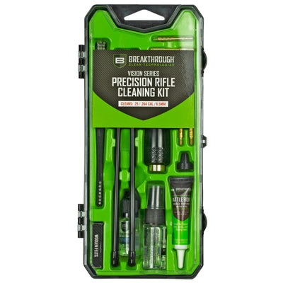 Breakthrough Clean Technologies Breakthrough Vision Series Hard Case Cleaning Kit Rifle 25 Cal. / 6.5mm 25/6.5mm Cleaning Equipment