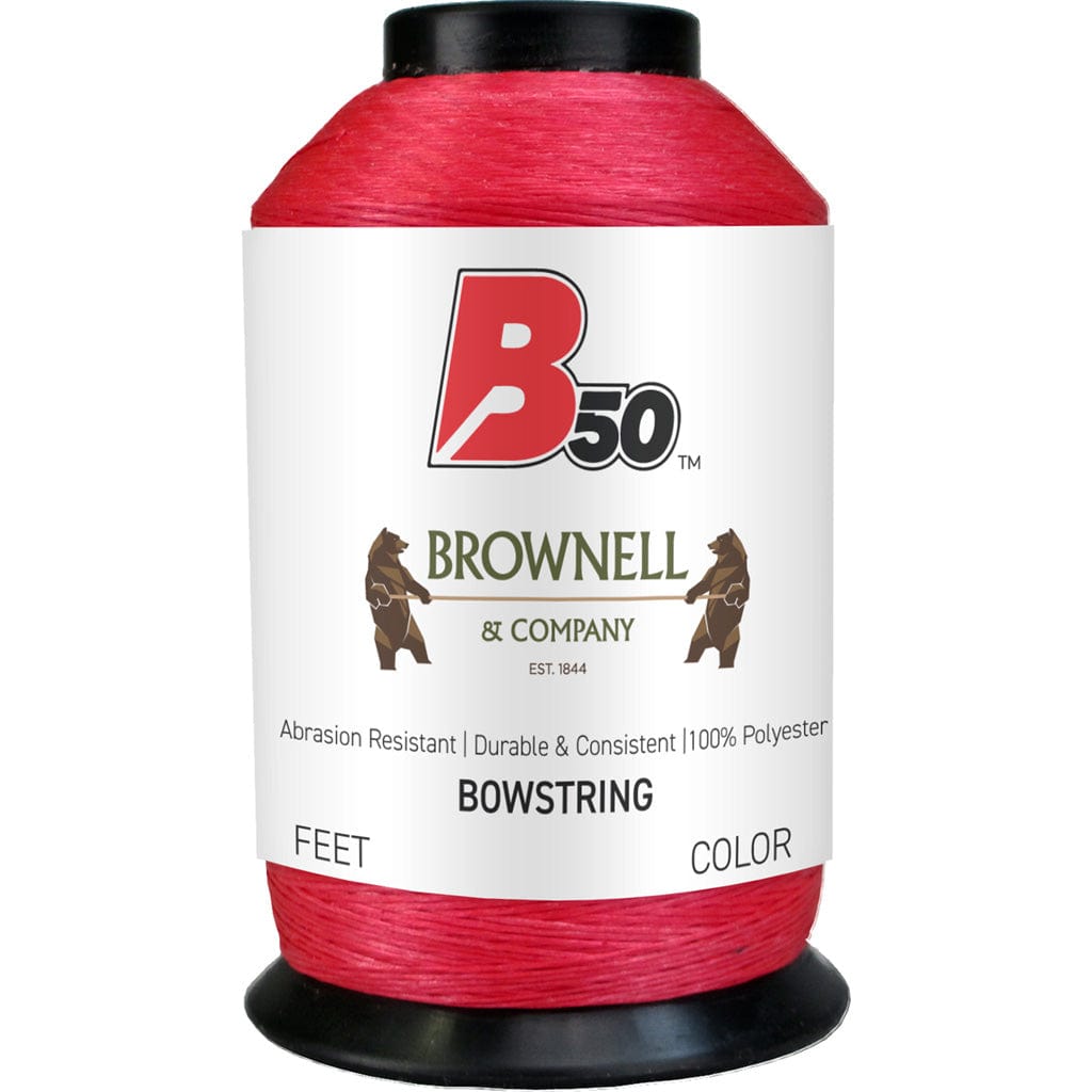 Brownell Brownell B50 Bowstring Material Red 1/4 Lb. String Making