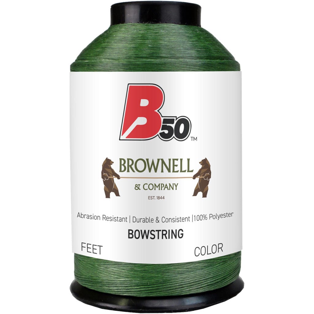 Brownell Brownell B50 String Material Hunter Green 1/4 Lb. String Making
