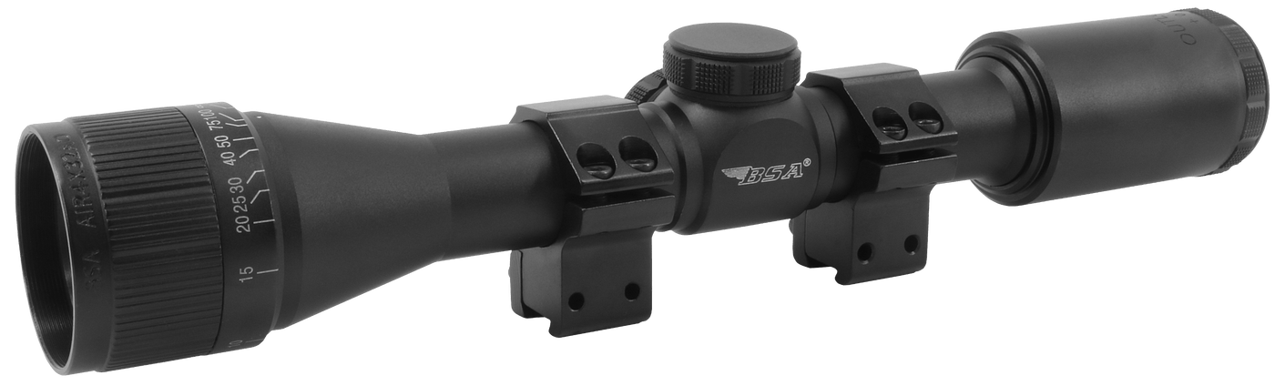 BSA Bsa Optics Outlook Air Rifle Scope 4x32mm Mil-dot W/ Rings Optics