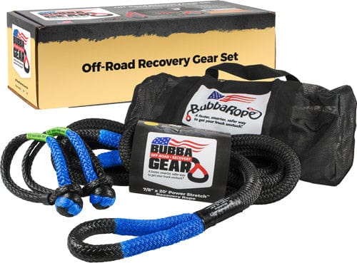 Bubba Rope Bubba Rope Truck Gear Set 7/8" - X20' Rope W/2 Gator Shackles Atv/utv Accessories