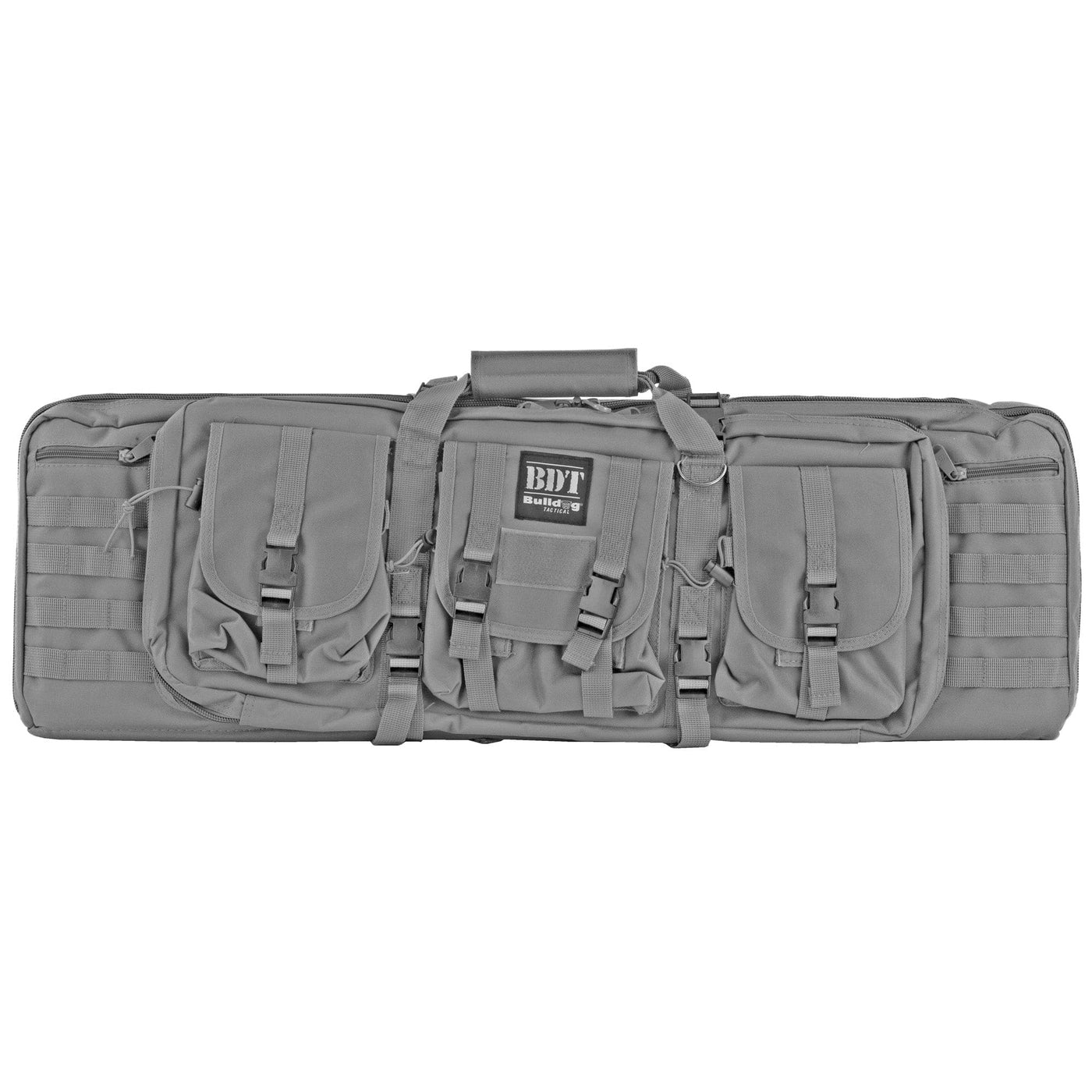 Bulldog Bulldog 37" 2 Gun Tactical Cse - 3 Large Accessory Pockets Grey Gray / 37" Firearm Accessories