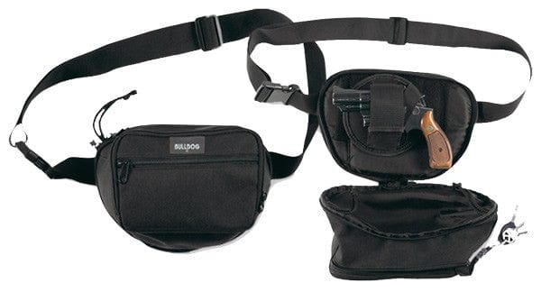 Bulldog Bulldog Fanny Pack Holster For - Med Gun Blk 10" W/ Univ Holstr Firearm Accessories