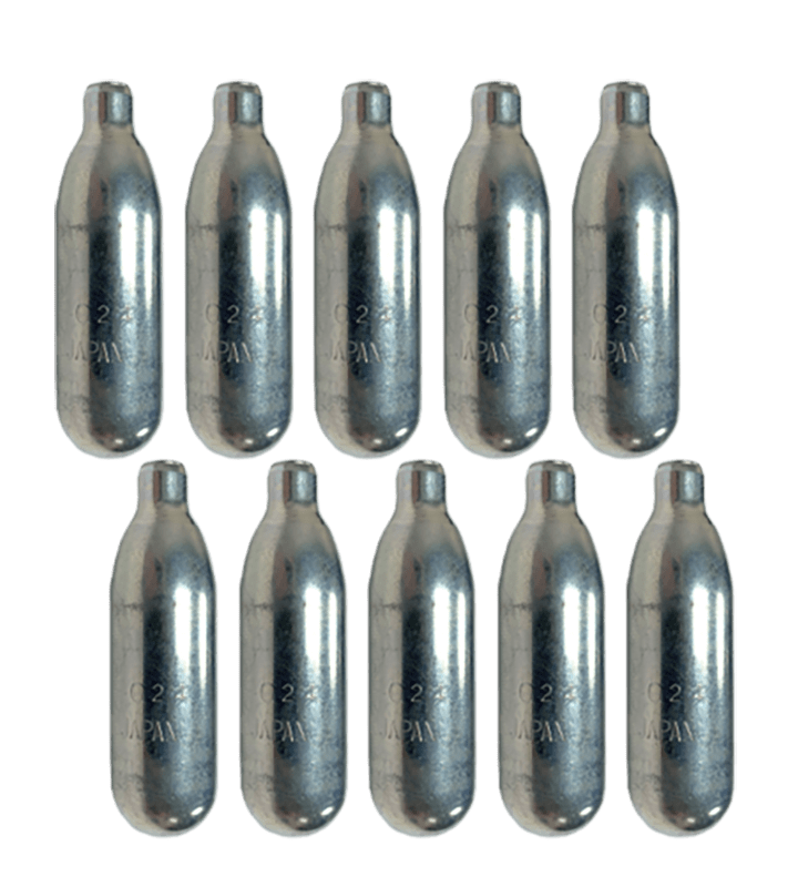 BYRNA TECHNOLOGIES Byrna 8 Gram Co2 Cartridges + - Oiler 10 Pack Air Guns And Accessories