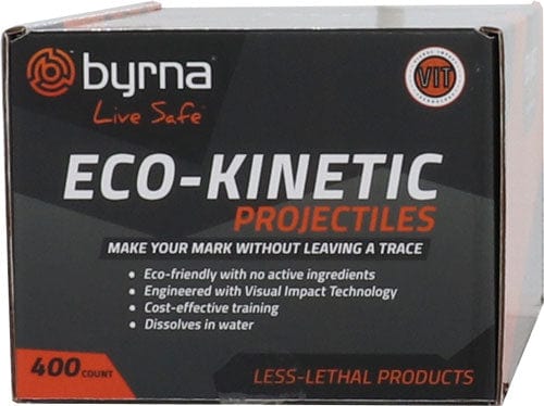 Byrna Technologies Byrna Eco-kinetic Projectiles - 400 Count Tub .68 Cal Pepper Spray