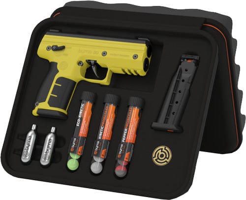 Byrna Technologies Byrna Sd Pepper Kit Yellow W/ - 2 Mags & Projectiles Pepper Spray