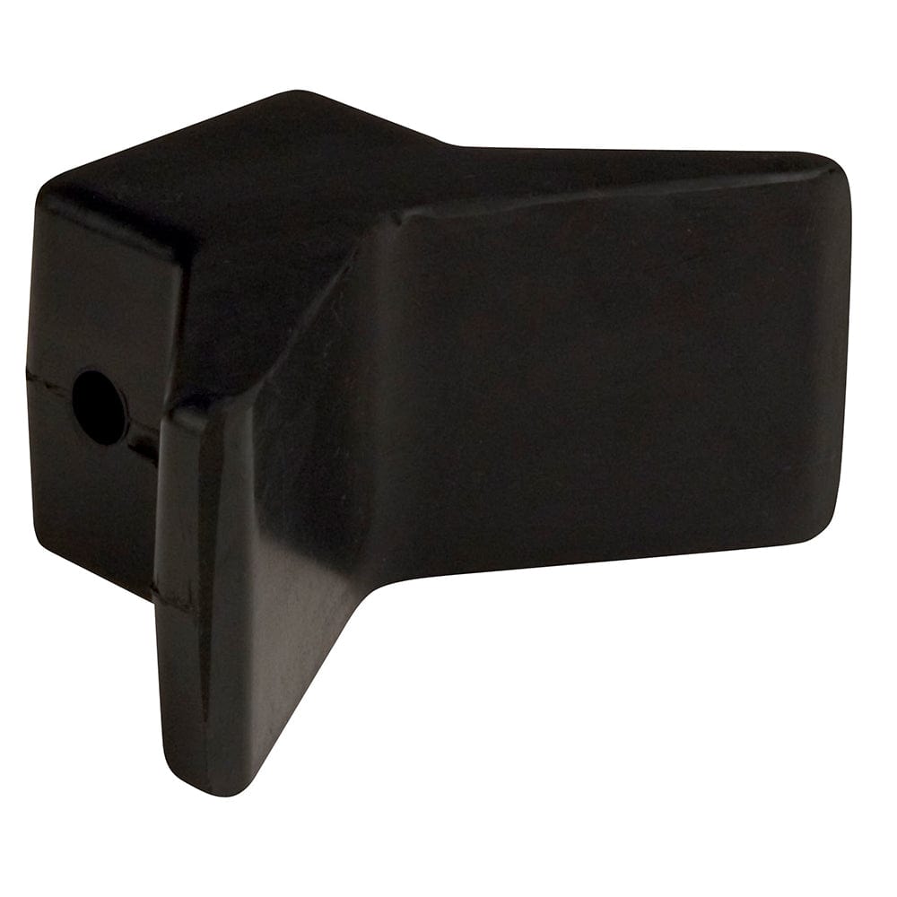 C.E. Smith C.E. Smith Bow Y-Stop - 3" x 3" - Black Natural Rubber Trailering