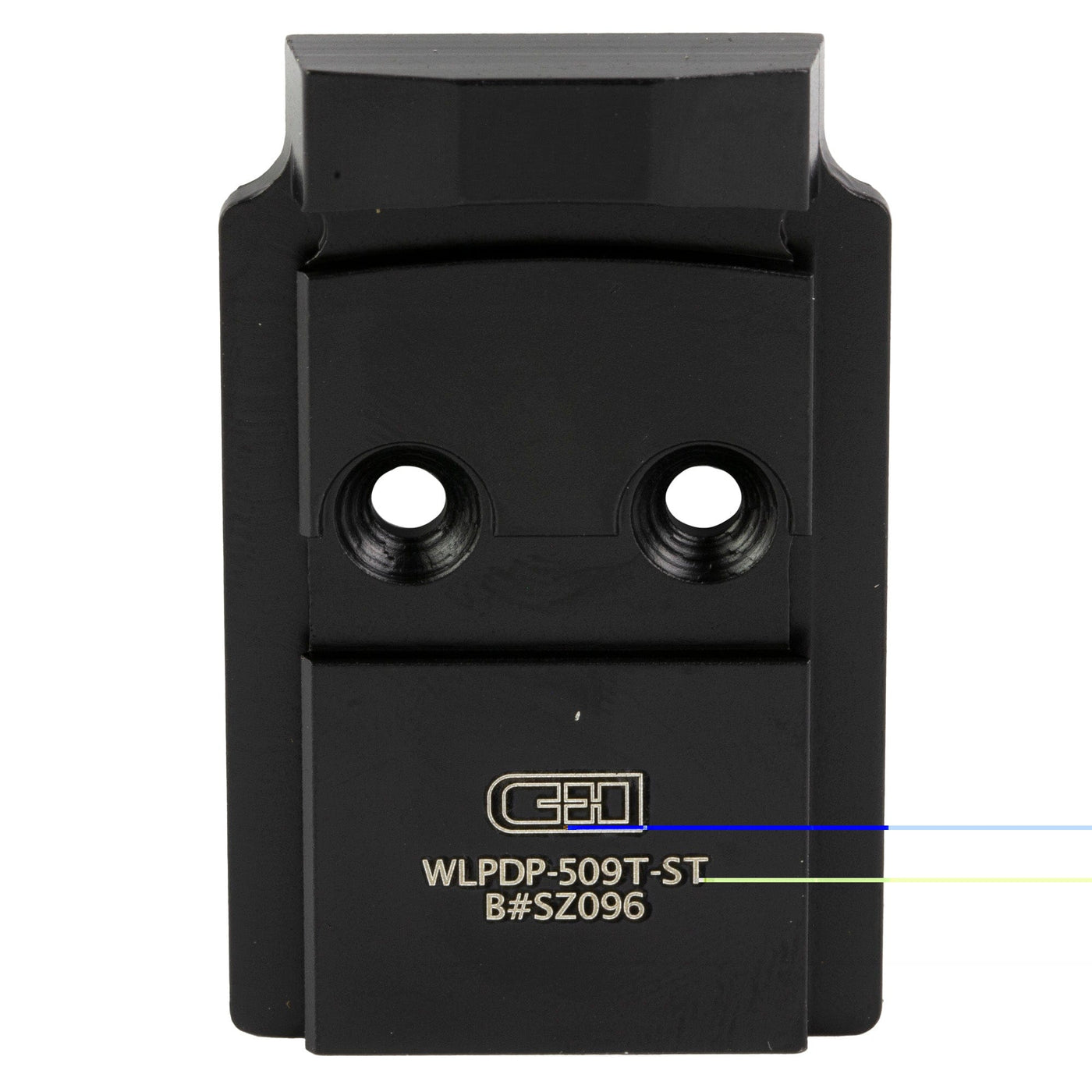 C&H Precision Weapons Chp Wlthr Defnse Pdp Adap Holo 509t Scope Mounts