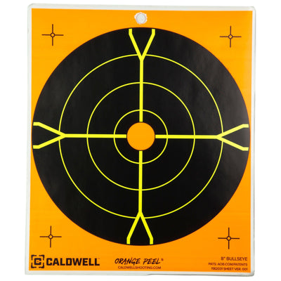 Caldwell Caldwell 8in Bullseye Target Sheets 25 Shooting