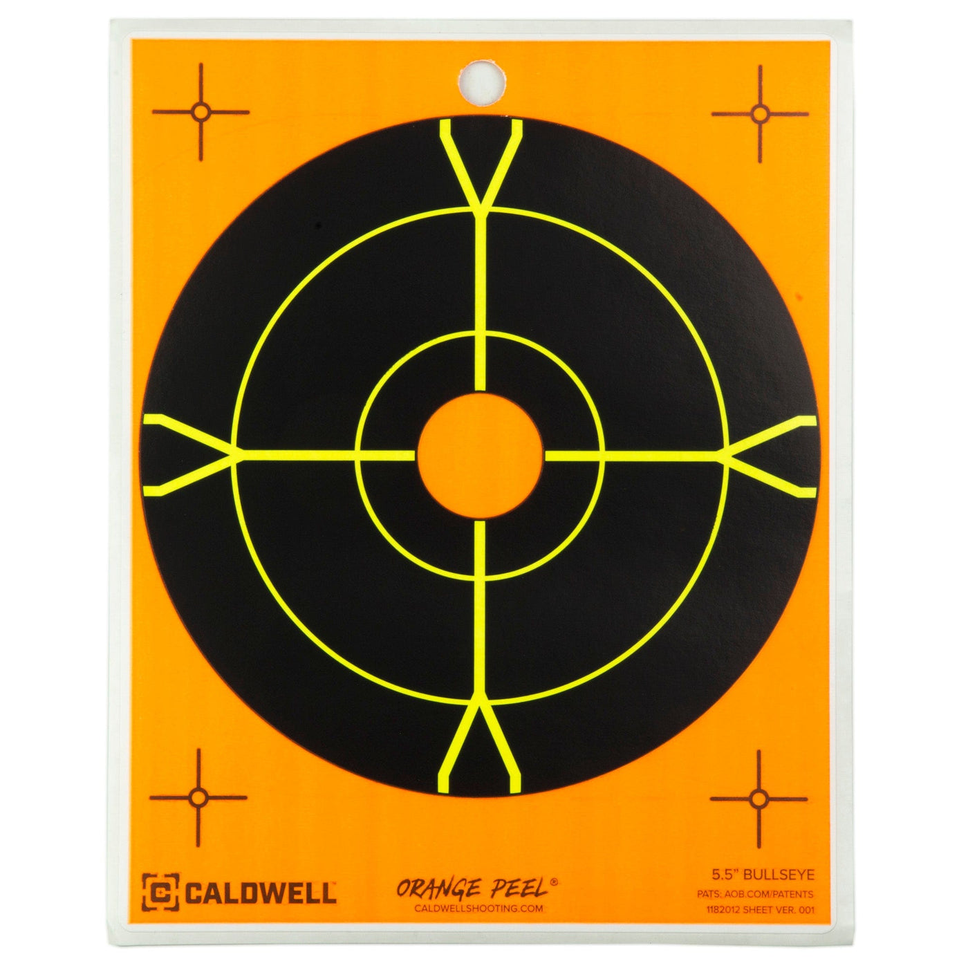 Caldwell Caldwell Sight-in Trgt 8" 5pk 25 sheets Shooting