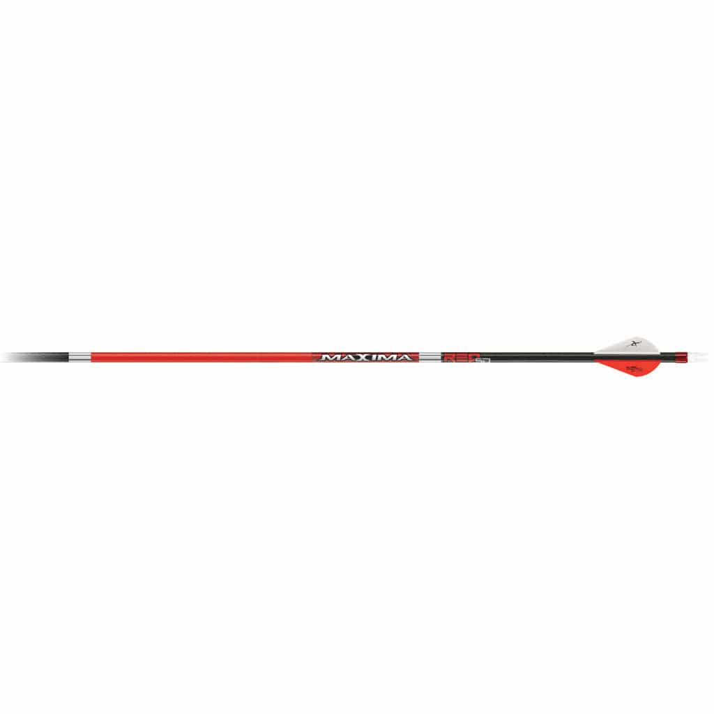 Carbon Express Carbon Express Maxima Red Sd Arrows 350 2 In. Vanes 6 Pk. Archery Accessories
