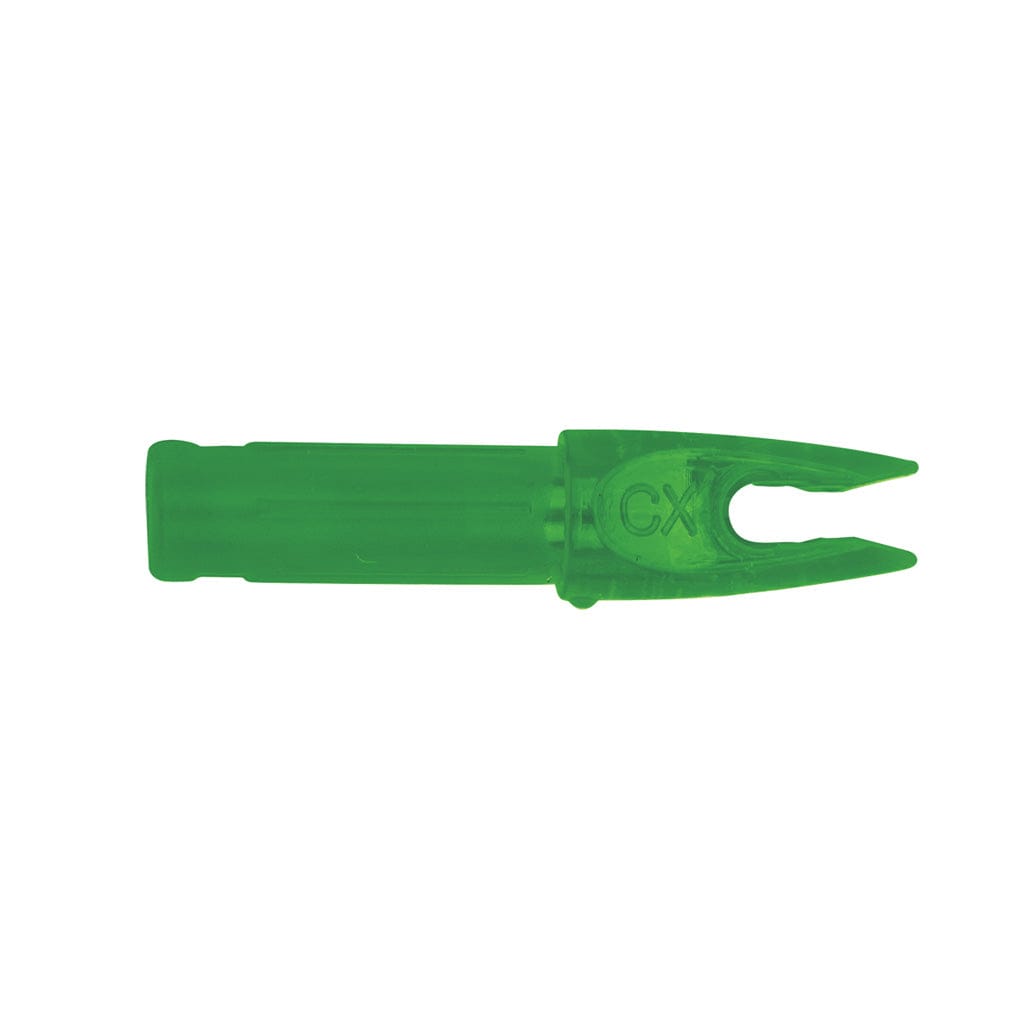 Carbon Express Carbon Express Tcx Nocks Green 12 Pk. Arrow Components
