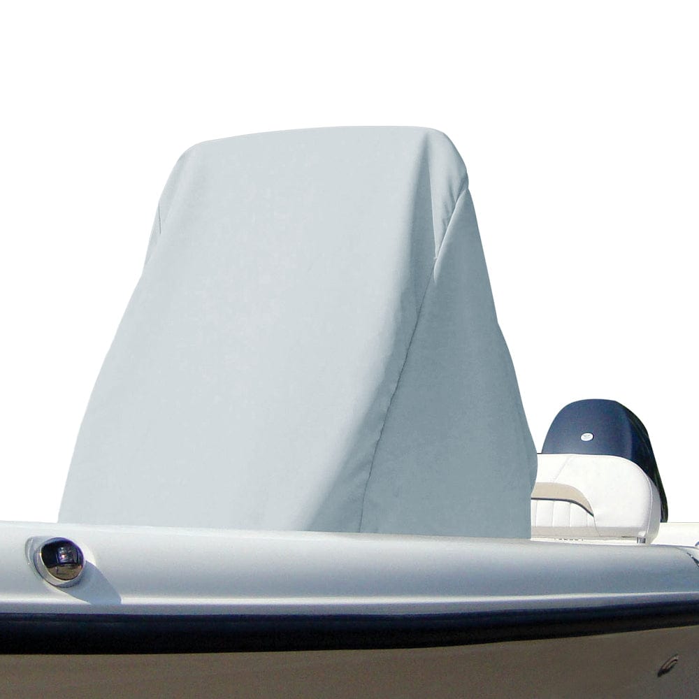 Carver by Covercraft Carver Poly-Flex II Medium Center Console Universal Cover - 45"D x 36"W x 46"H - Grey Winterizing