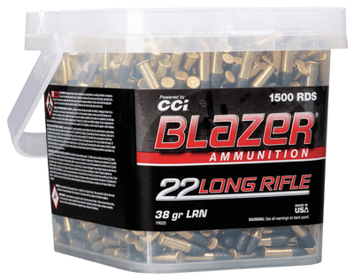 CCI Cci Blazer Rimfire Ammo 22lr. 38 Gr. Hp 1500 Rd. Ammo