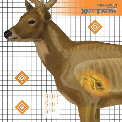Champion Traps & Targets Champion X-ray Deer Target 25x25 In. 6 Pk Targets