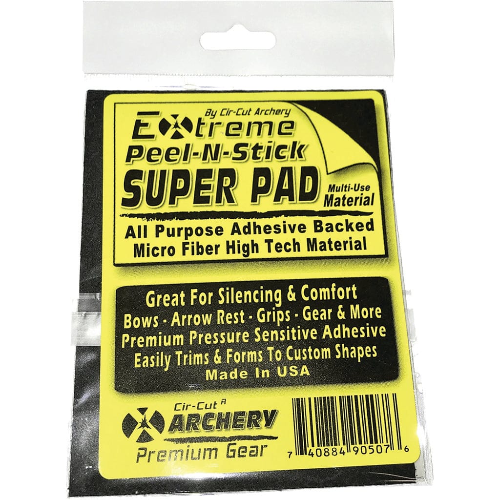 Cir-cut Cir-cut Super Micro Fleece Pad Black Arrow Rests