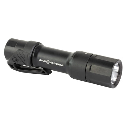 Cloud Defensive Cloud Defensive Mch Edc Light - W/pocket Clip W/battery Black< Flashlights & Batteries