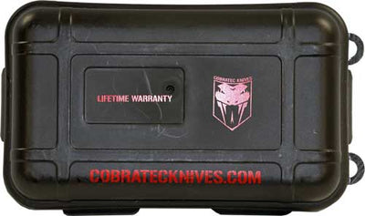 Cobratec Knives Cobratec Small Ctk1 Otf - Usa R/w/b 2.75" Wharncliffe Knives And Related Items