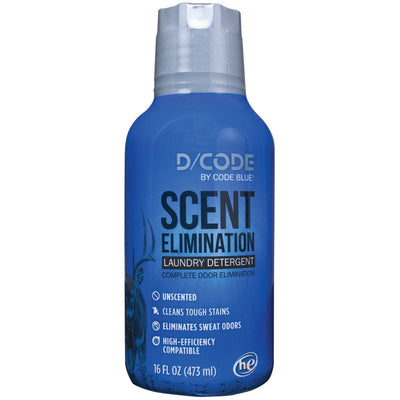 Code Blue Code Blue D-code Odor Eliminator Laundry Detergent 16 Oz. Scents/scent Elimination