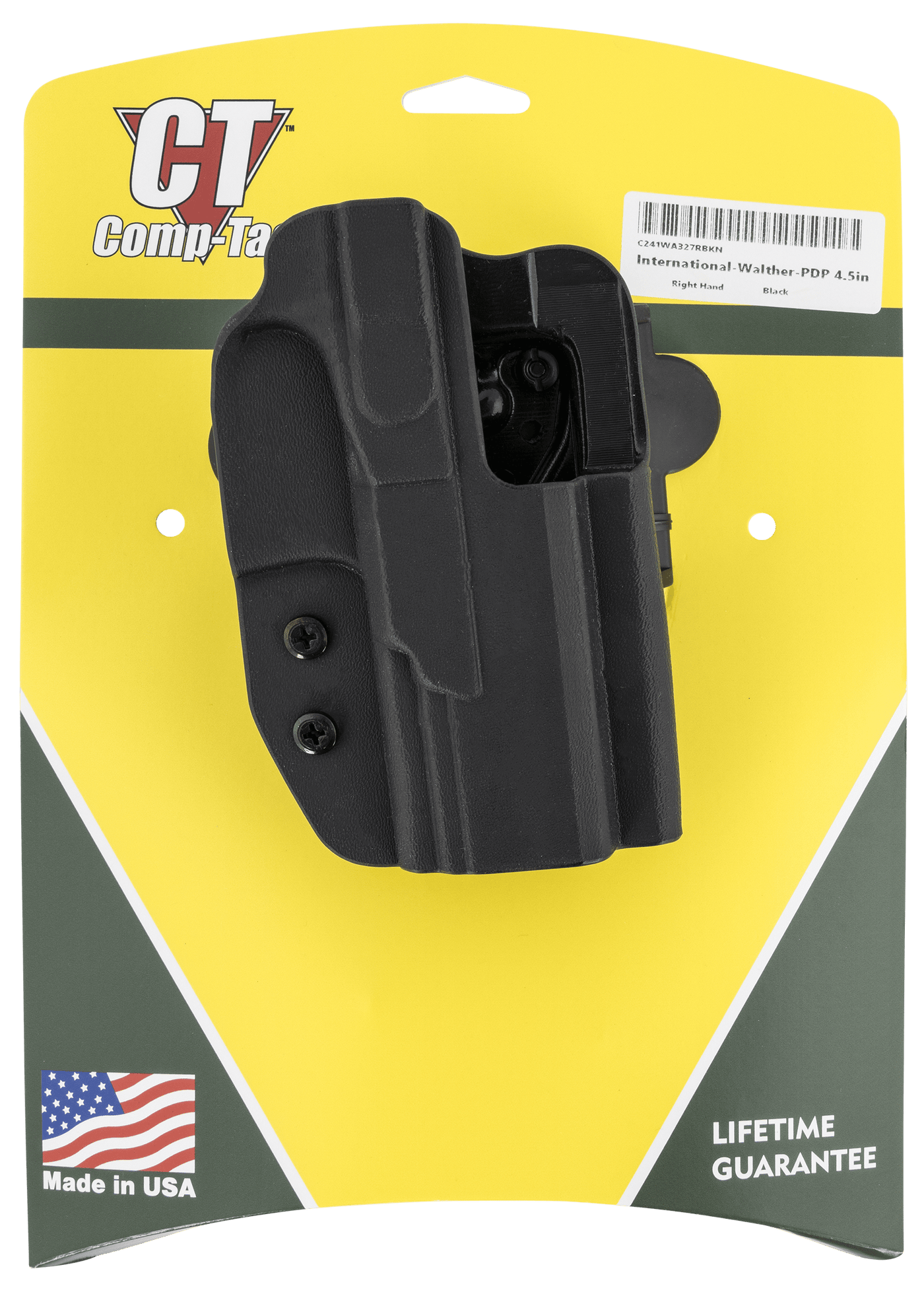 Comp-Tac Comp-tac International, Comptac C241wa327rbkn Inter Owb Kydex Wal Pdp 4.5 Firearm Accessories