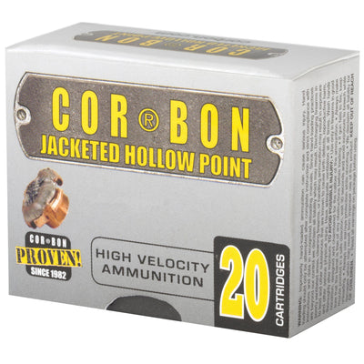CorBon Corbon 9mm Luger+p 125gr Jhp - 20rd 25bx/cs Ammunition