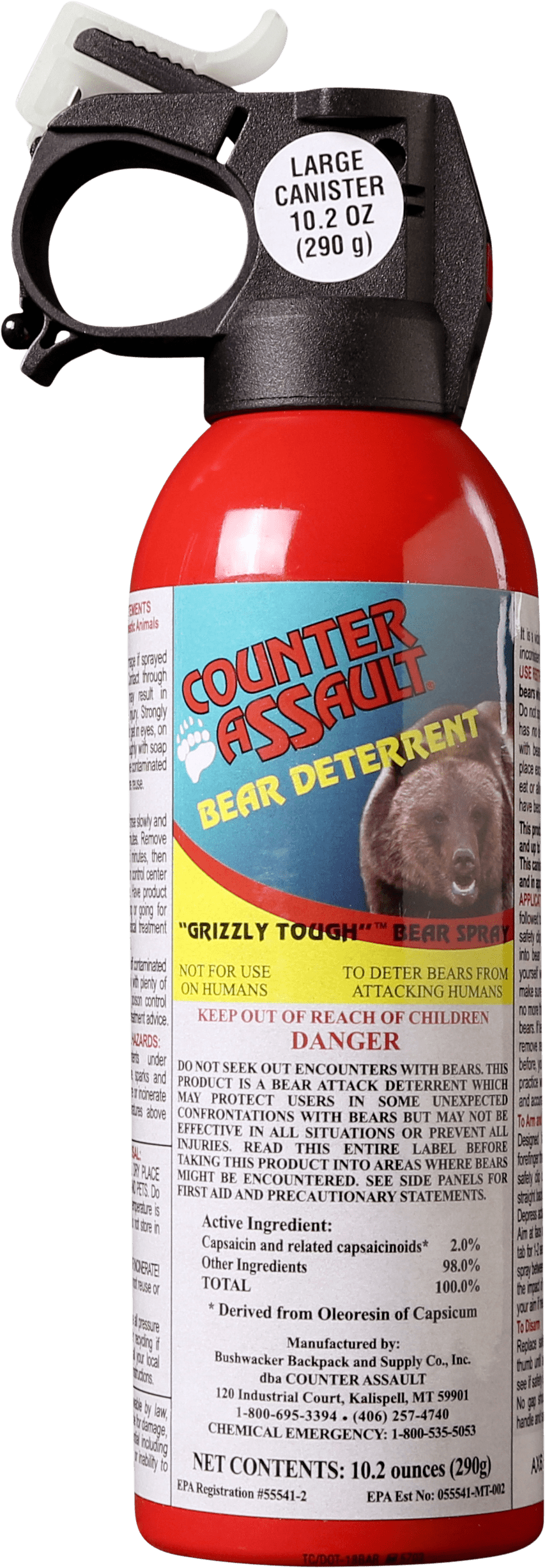 Counter Assault Counter Assault Bear Spray Outdoor Safety Canister, 10.2 oz Accessories