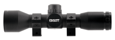 Crickett Crickett 4x32mm Scope Mil-dot - W/rings Black Matte Optics